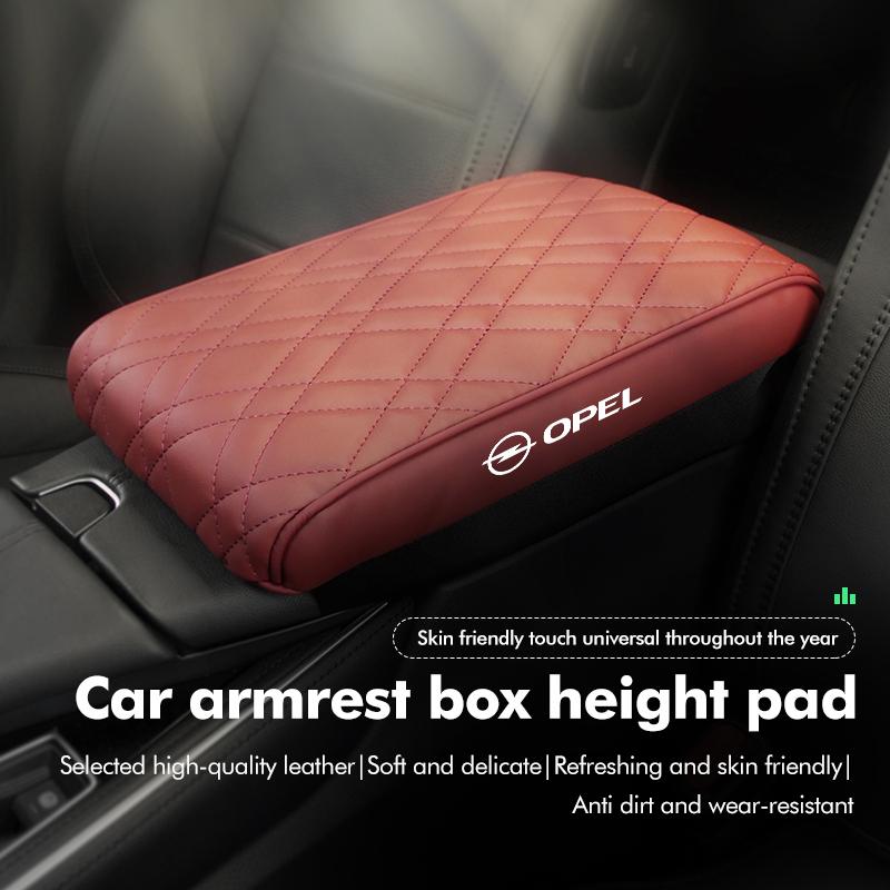 Car Armrest Cushion Elbow Support Arm Rest Box Cover Pad For Opel Insignia Corsa Zafira Mokka Grandland Antara Ampera Ms3