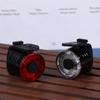 Led Bike Tail Light Night Riding Brake Sensing Road Bike Rear Light Helmet Light Waterproof Charging Flashlight Taillight