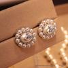 Vivienne Westwood Diamant Halskette & Ohrstecker Set – Modisches Pavé-Design