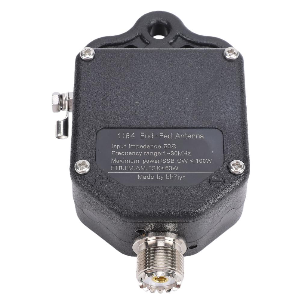 100W HF End Fed Antennae 4 Band 8 Band 1MHz To 30MHz 1:64 Balun Shortwave Radio Half Wave Antennae Support CW FM AM FT4