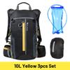WEST BIKING 10L Nefes Alabilir Bisiklet Sırt Çantası Su Geçirmez Ultra Hafif Katlanabilir Bisiklet Çantası Outdoor Tırmanış Seyahat Yürüyüş Bisiklet Çantası