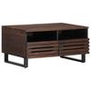 Vidaxl Coffee Table, Brown, 80X55X40 Cm, Solid Mango Wood