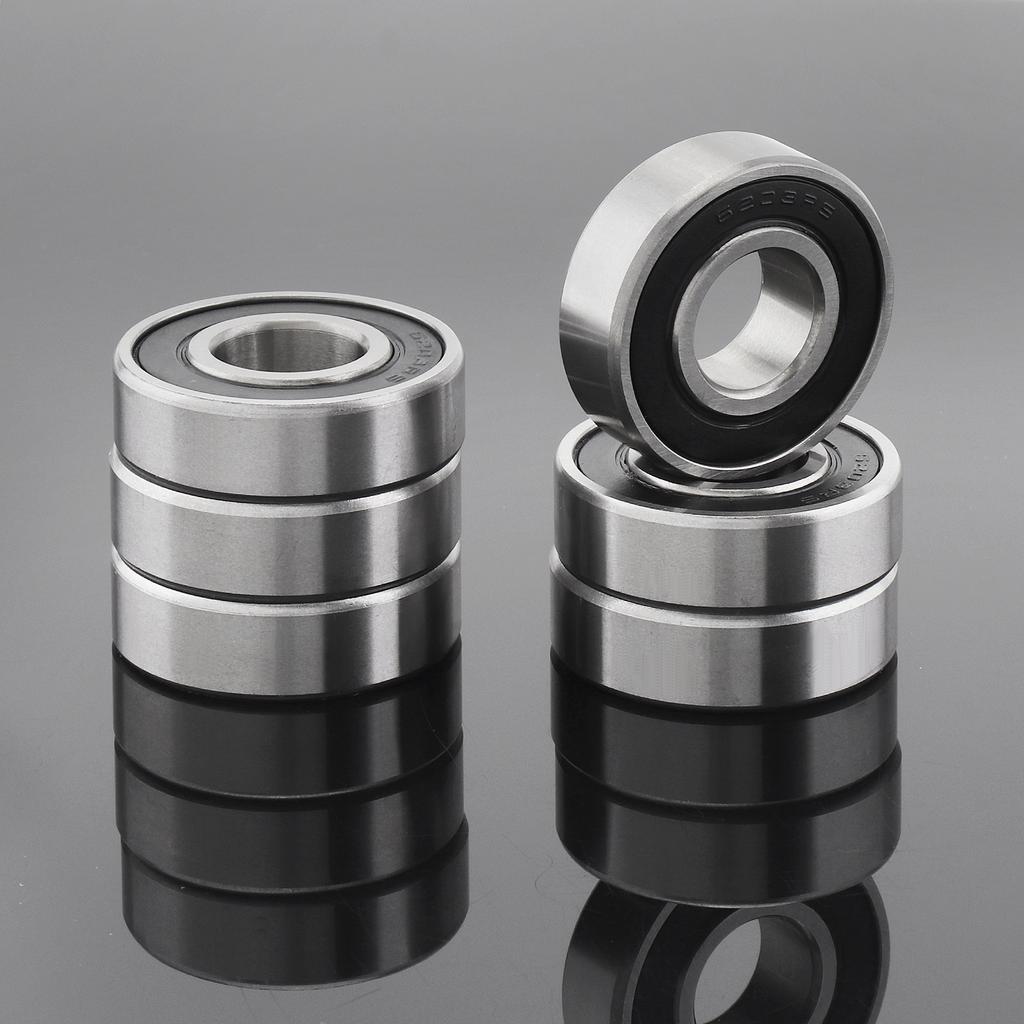 6203-2RS Rubber Sealed Deep Groove Ball Bearing, High Speed Bearing for Electric Motorcycle