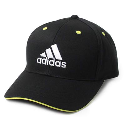 Adidas Twill Logo Sizes 100-211303 Cap, Kids/Junior, 01, Black, OSFZ, 54-57cm