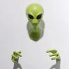 UFO Alien Visitor Extraterrestrial Organism Monster Green 51 Area Home Sci-fi Ornament Wall Hanging Creative Bedroom Decoration