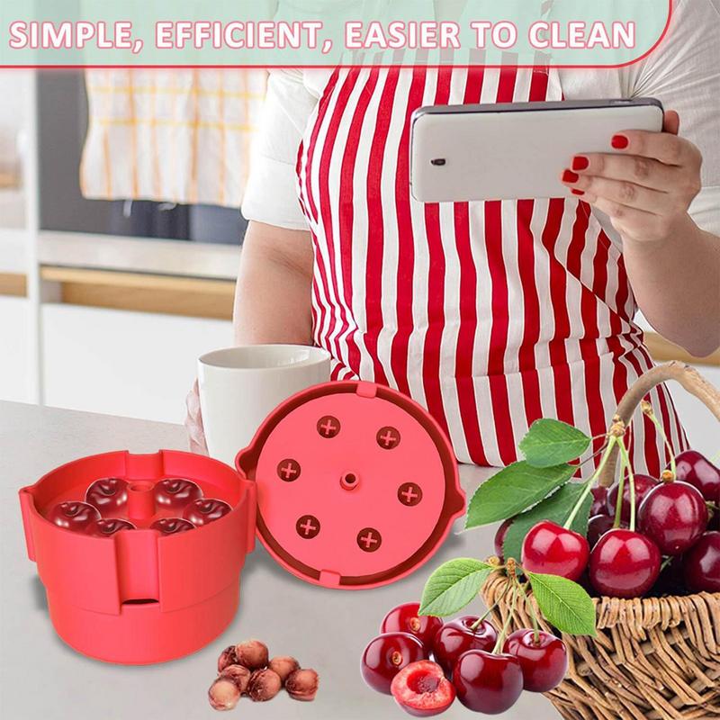 Cherry Pitter Tool Portable Cherry Pitter Save Time & Space Making Multi-Functional Fruit Corer For Kitchen
