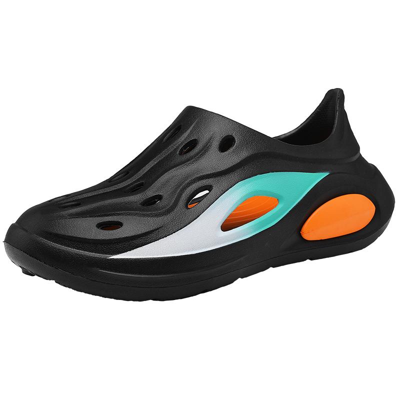 

Sandals platform soles men s cave shoes soft and lightweight outdoor beach toe slippers in summer 36-37