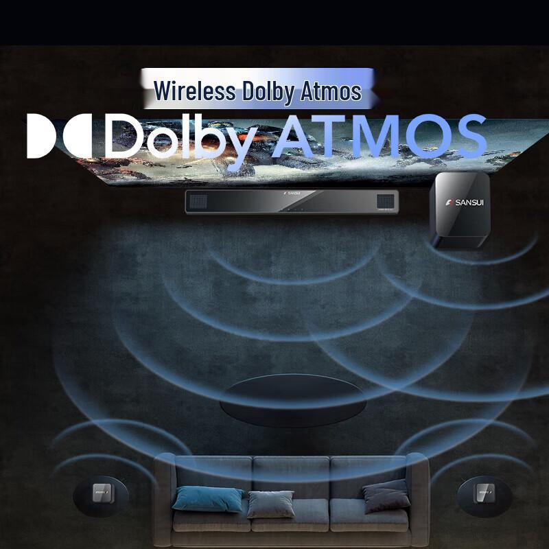 SANSUI 95E 5.1.2 Dolby Atmos Home Surround Sound System (CN version)