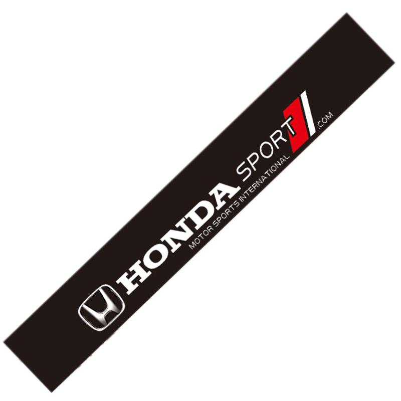 

Car Front Rear Windshield Decoration Sticker For Honda Civic FIT Accord Prelude CRV 5th City CRZ CRX Jazz HRV Pilot Odyssey