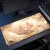 XXL Cute Mouse Pad Kawaii Fox Table Mat Mousepad Computer Pads xcm Big Desktop Mats Large Gamer Mouse Pads Keyboard Deskmat
