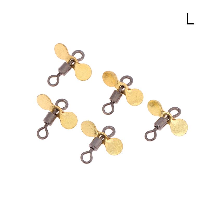 5 stk. Plug Støping Fiske Propellblad Turbo Propell Spinner Blader DIY Fiske Lokkemiddel Krok Agn Fiske Tilbehør