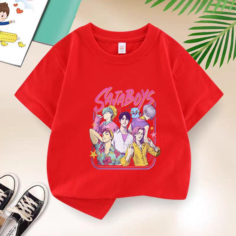 Kpop The Witch Hunt Team Turtle Planet Witch Hunter Group Short-Sleeve Peripheral Printed T-Shirt