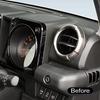 Tsuchiya Yac Vehicle-Specific Air Conditioner Drink Holder SY-SZ4 Suzuki JB64/74 Jimny Driver's Seat Black