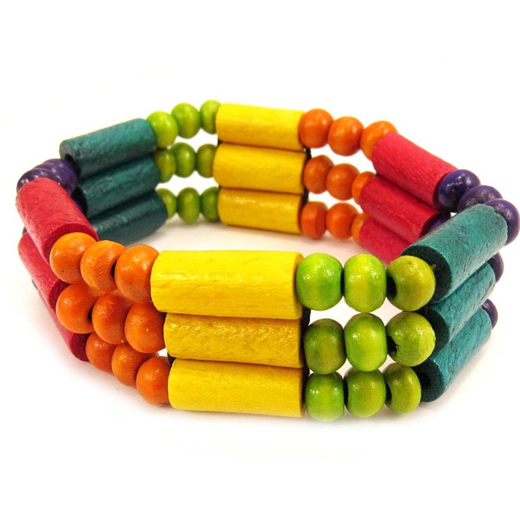 Les Trésors De Lily [L5267] - Bracelet Créateur 'Amazonia' tutti frutti