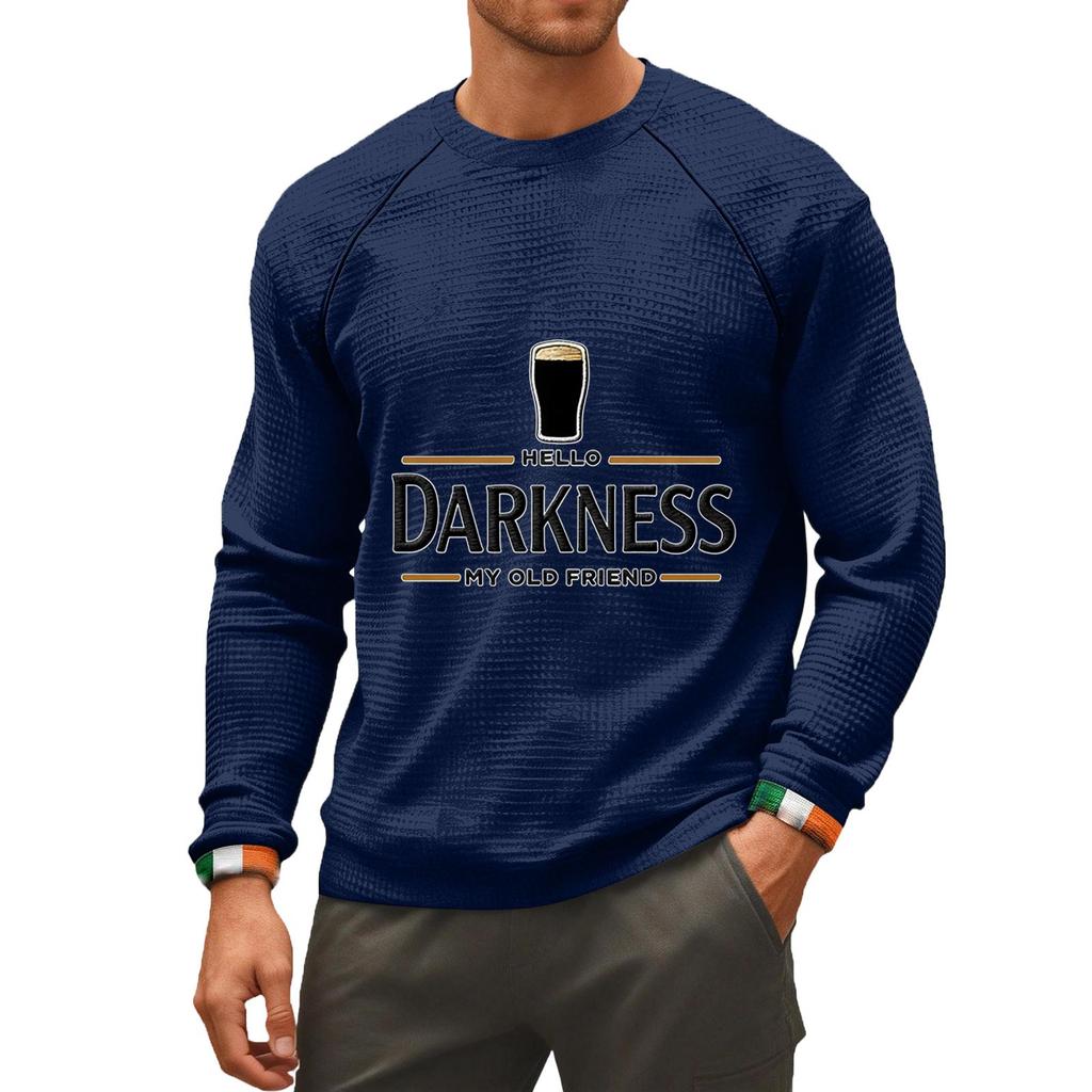 Men's Darkness My Old Friend T-Shirt Irish Beer Shirt Ireland Tee