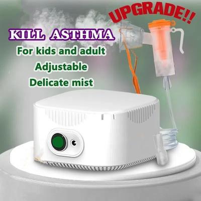 Nebulizzatore Compatto per Uso Gravoso Regolabile Nebbia Delicata Asma Atomizzatore a Compressione Bambini Adulti Macchina per Atomizzazione di Dimensioni Micron