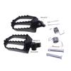 Dirt Bike Foot Pegs Motorcycles Footpegs Foot Rests Pedals Easy Installation Compact-size Compatible for T2 T6 T8 PH