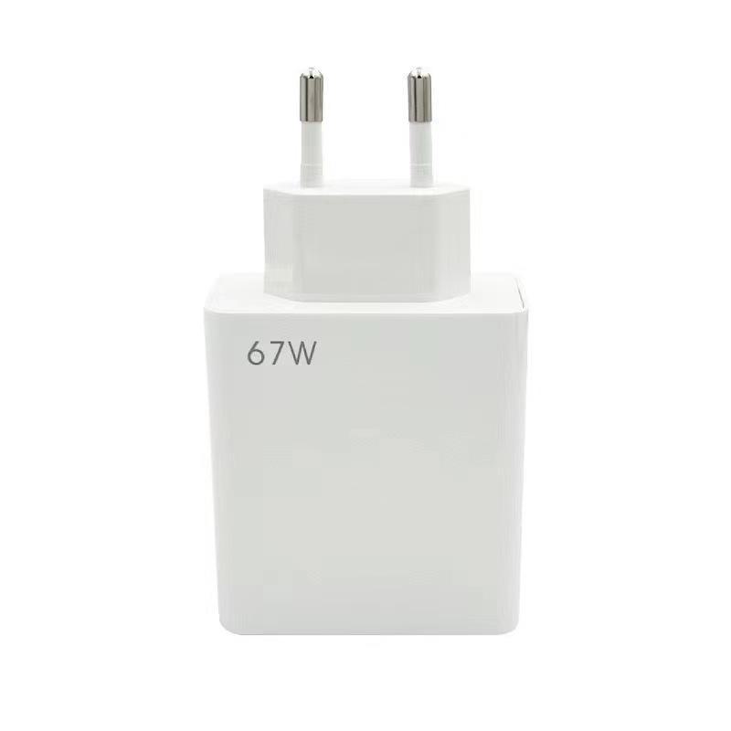Xiaomi 67W European Standard Fast Charger for Xiaomi 13 Pro & Redmi Phones - Flash Charging Set