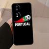 Portugal Flag For Honor Magic V5 5 6 7 Pro Case For Honor 200 400 Lite 50 70 90 X8a X8b X9a X9b X9c Cover