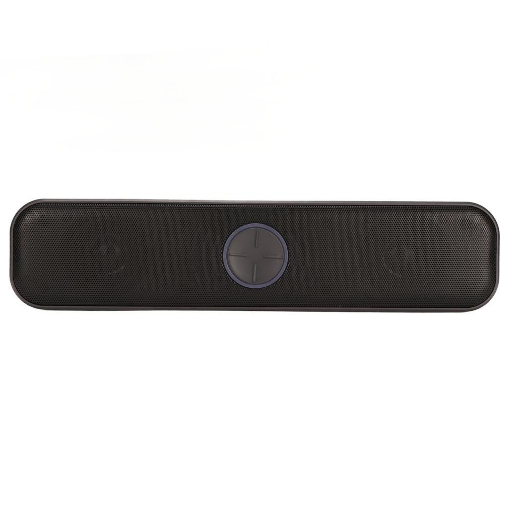 Computer Speaker USB Powered Stereo 2 Channel Plug and Play RGB Computer Speaker Black