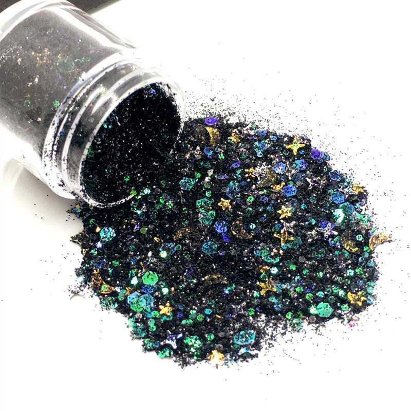 10ml/Box Glitter Epoxy Resin Fillings Mix Colorful Glitter Sequins Materials for DIY Epoxy Resin Mold Crafts Nail Art Fillers
