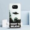 The X Files I Want to Believe Phone Case For Xiaomi Poco F7 Ultra X5 X6 X7 Pro M7 Redmi 15C 15 13C 13 12C 12 10C 10 10A 9 9C 9A