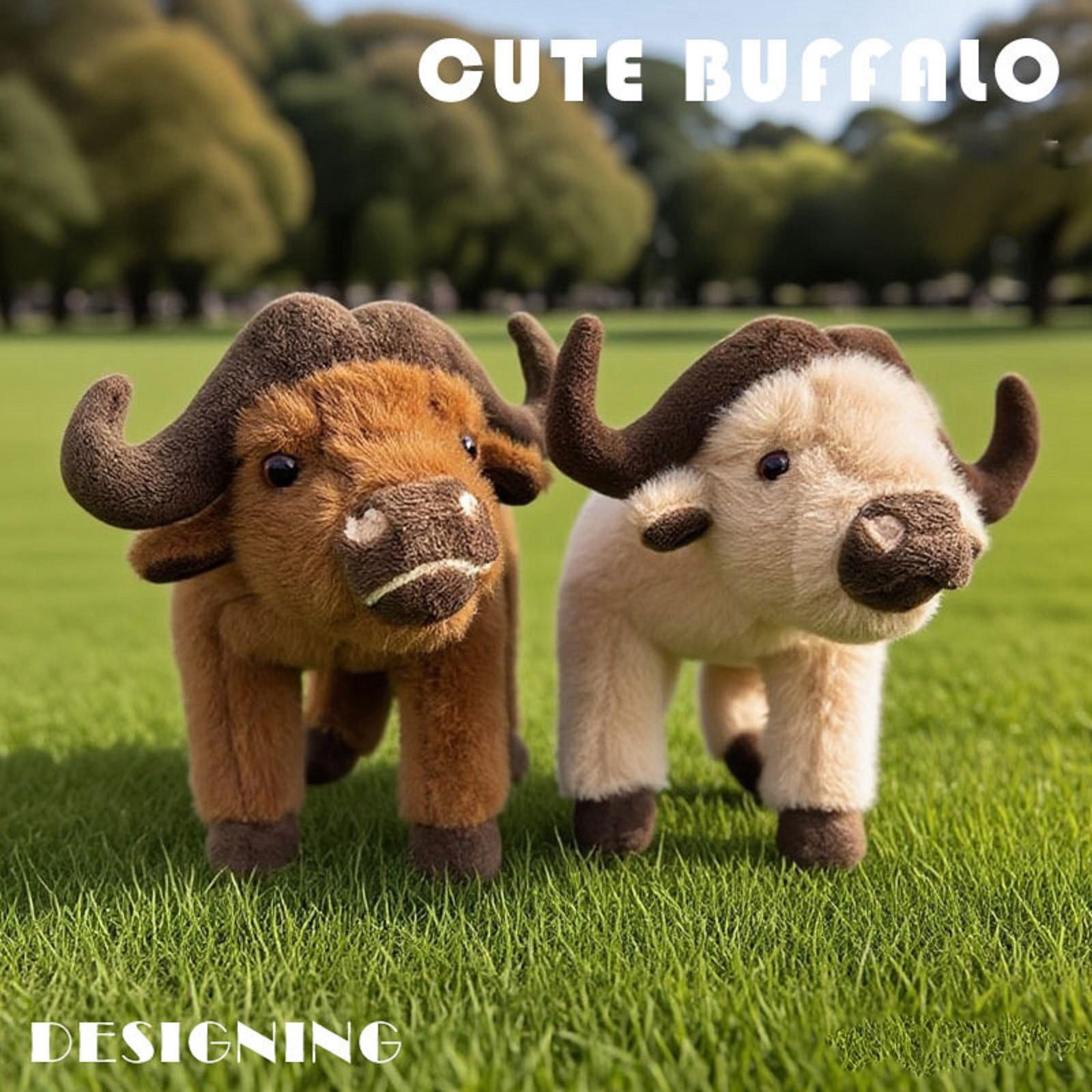 

Simulated Cow Plush Toy, Cute Calf Plush Toy One Size коричневий