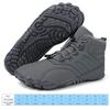 Winter Warm Barefoot Boots Women Men Rubber Running Shoes Waterproof Non-Slip Breathable Snow Boots For Outdoor Walking