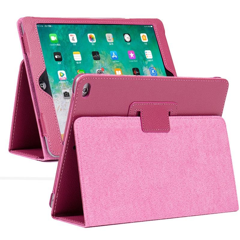 Étui à rabat pour iPad 2 3 4 Housse pour iPad A1395 A1396 A1397 A1416 A1430 A1403 A1458 A1459 A1460 Cuir PU Funda para iPad Mini 4 Capa iPad 5 6 9.7 2017-18 rose vif