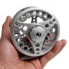 Sougayilang 3 BB 5/6 Ultra Light Large Arbor Aluminum Spool Fly Fishing Reel Black and Silver