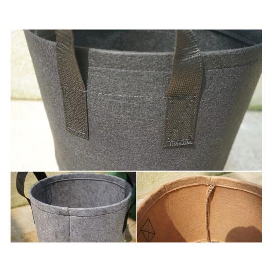 5-galonowa torba do uprawy Włóknina Oddychający doniczka ogrodowa do torby z uchwytami Do wewnątrz i na zewnątrz