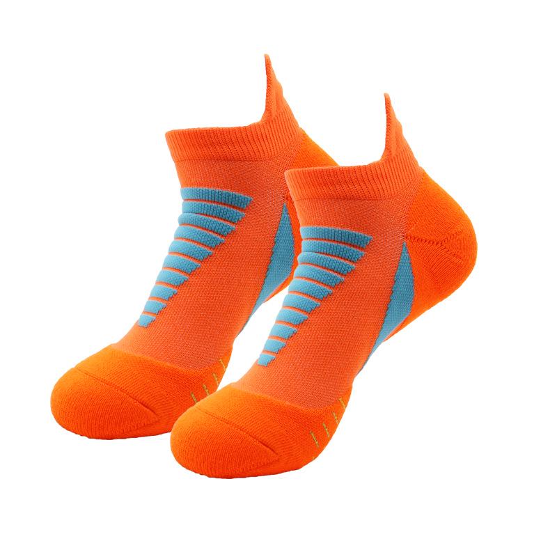 Pánské silné froté kotníkové sportovní ponožky na podzim/zimu - Krátké trendové basketbalové ponožky Elite.