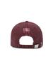 Emelbi Vintage Embossed Damaged Unstructured Ball Cap Ny (D.Wine)