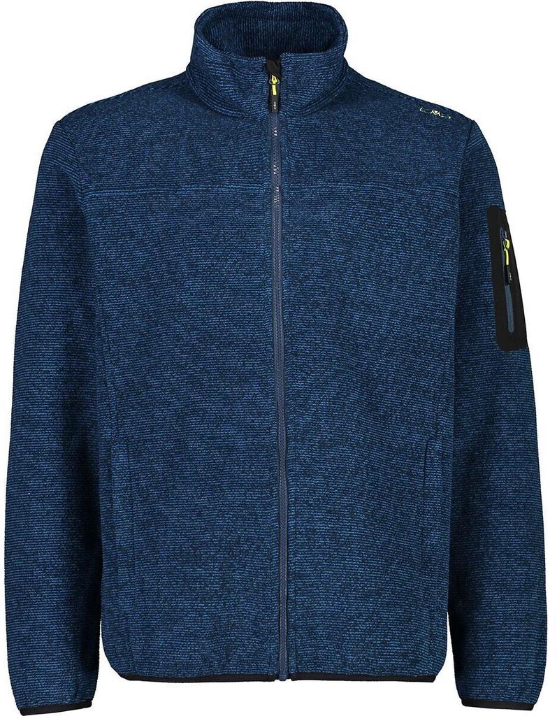 Herrenjacke CMP Fleece Jacquard-Strick-Tech-Jacke (38H2237)