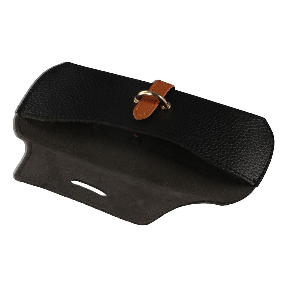 Ins PU Leather Glasses Bag Pu Sunglasses Eyeglass Bag Portable Sunglasses Pouch Travel