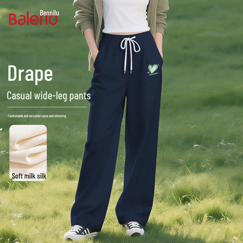 Baleno Damen High-Waist Straight-Leg Freizeithose