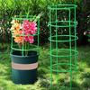 Worry-free Plant Maintenance Climbing Trellis Tomato Cages Reusable Support Holder Adjustable Easy Setup Cage Frame Stackable Pergola Accessories for
