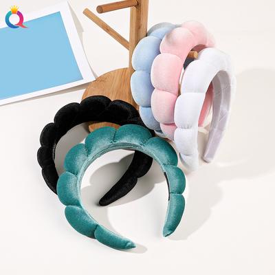 Fluffy Sponge Headband High Cranial Top Spa Headband Headband Headpiece