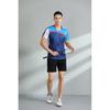 Men Women Badminton Shirts Short Sleeve Breathable Team Training Competition Tops