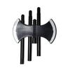 Double Detachable Axe - Brand - Model - Black - Accessory for Warrior Costume or Halloween