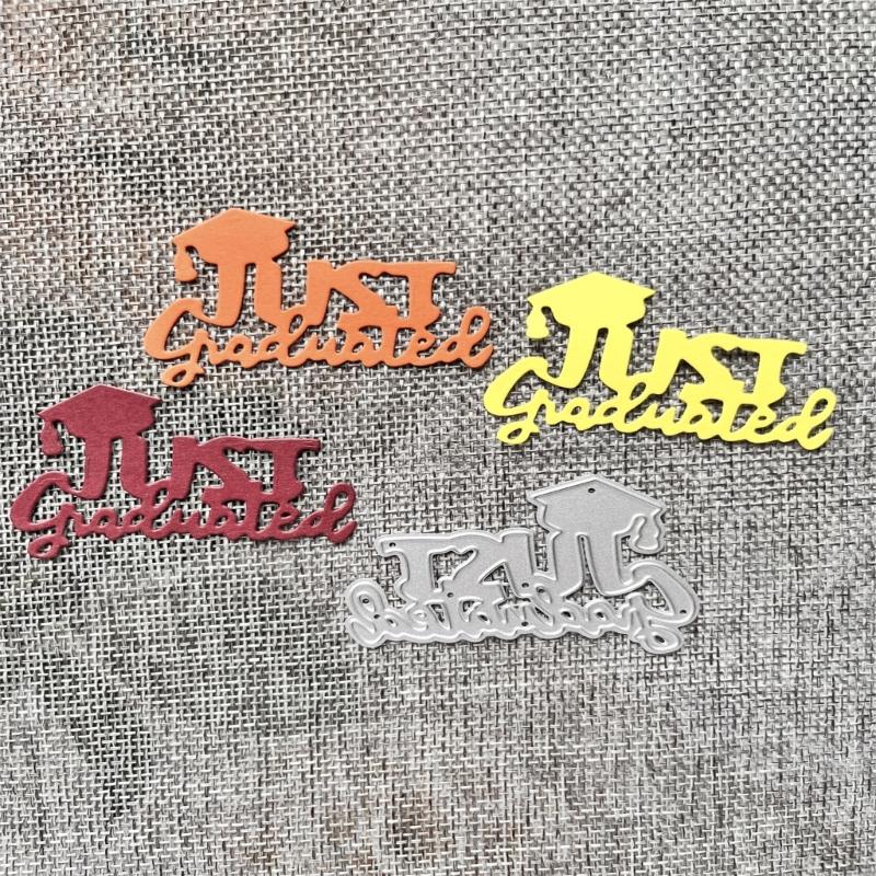 Metal Die Cuts Graduation Embossing Stencil Cutting Dies for Card Making Scrapbooking Paper Craft DIY Template Handmade