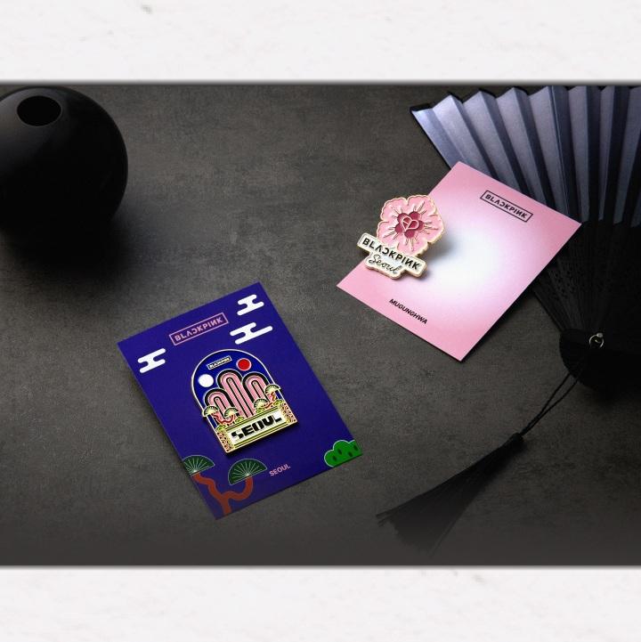 Official BLACKPINK [KOREA EDITION] Pin Badge - Traditional K-Heritage Metal Brooch