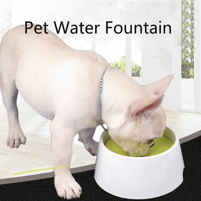 Pet Dog Cat Bowl Floating Bowl Water Drinker Not Wet Mouth Splash Water Cat Bowl Not Sprinkler Water Dispenser Portable Dog Bowl