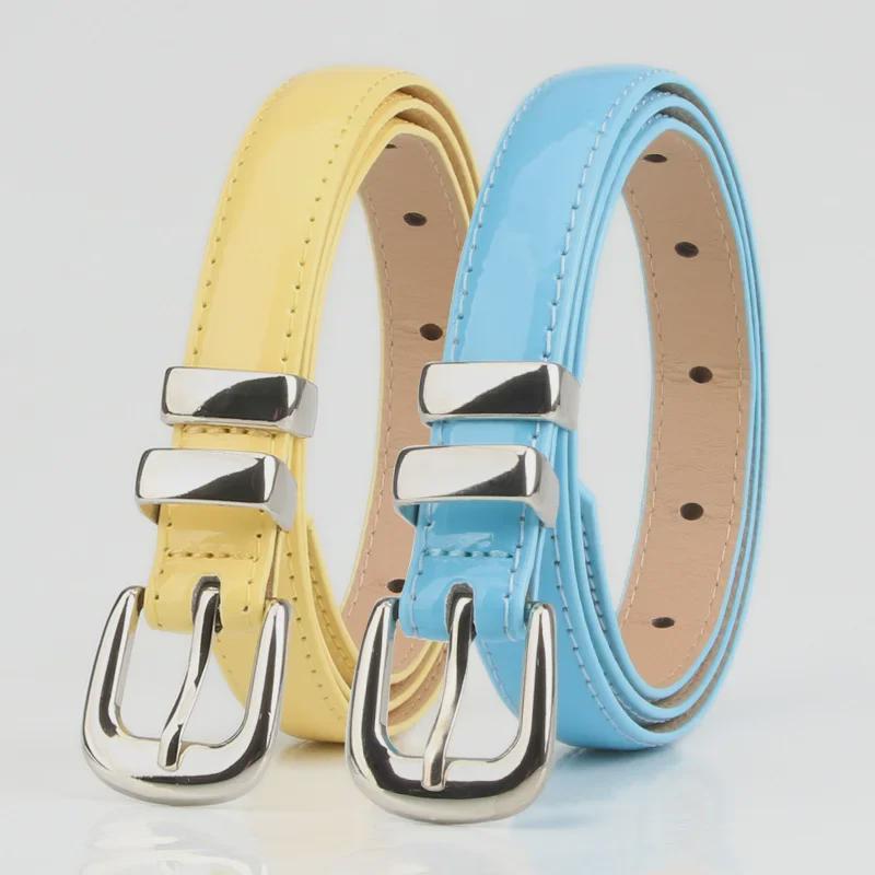 Korean-Style Women's Dopamine Decorative Belt - Simple, Stylish, and Versatile for Jeans