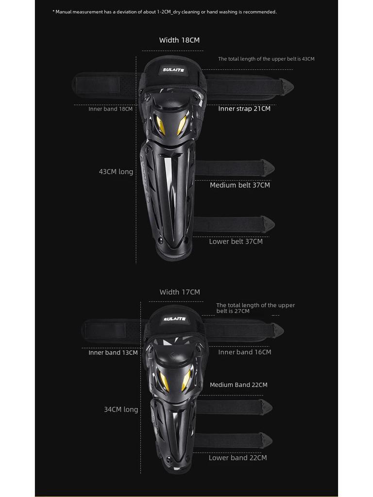 Wiatroodporne Nakolanniki i Nakładki na Łokcie Motocyklowe - Ochraniacze Off-Roadowe na Wszystkie Sezony