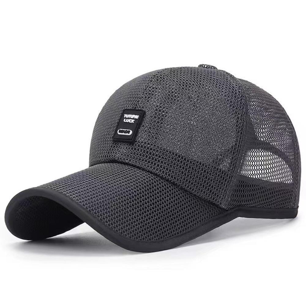 

Snapback Closure Baseball Cap Unisex Sun Hat Fashion Baseball Hat Summer темно-сірий колір