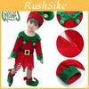 Stunning Christmas Elf Toddler Cosplay Costume With Shoes Stockings