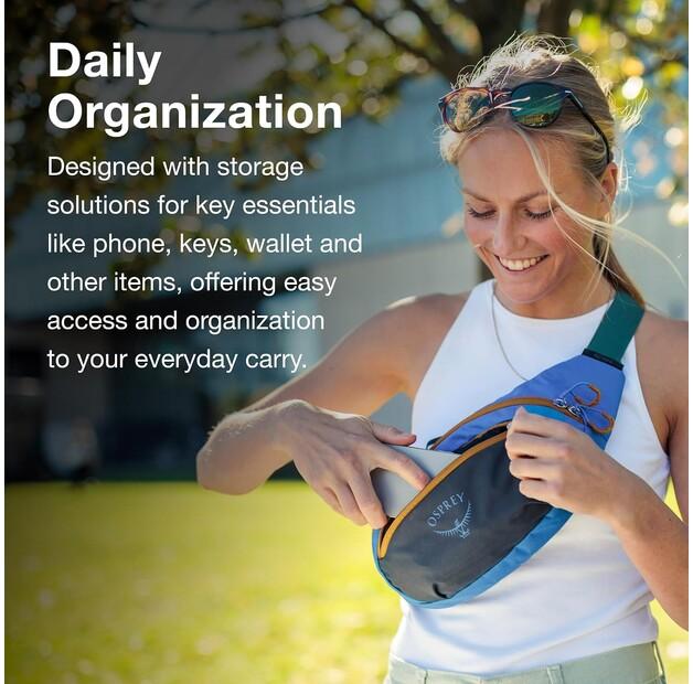 Backpack Osprey Daylite Waist Earth Dark Charcoal