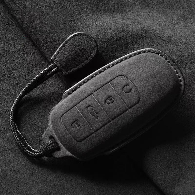 

4 Buttons For Chery Omoda 5 C5 Tigo 7 8 Pro Max Tigo 7 8 Plus Arrizo 5 Plus Leather Car Key Case Shell Fob Cover Car Accessories