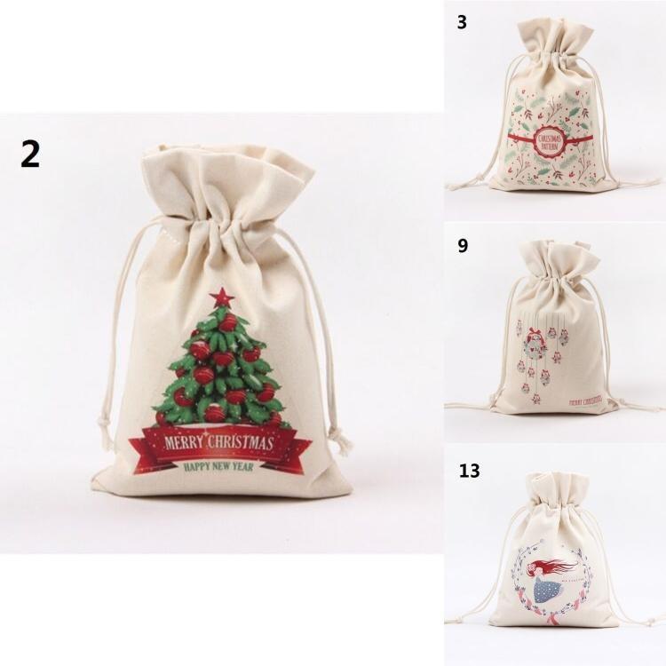Elegant Canvas Christmas Gift Bag With Versatile Design For All Occasions